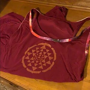 Sri yantra galaxy tank/dress